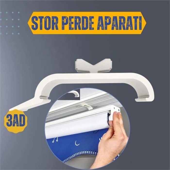 Craftme Kornişe Stor Perde Montaj Aparatı 3 Adet 45 Mm 716930