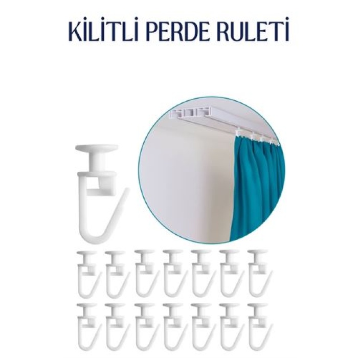 Kilitli Perde Ruleti 36 Adet