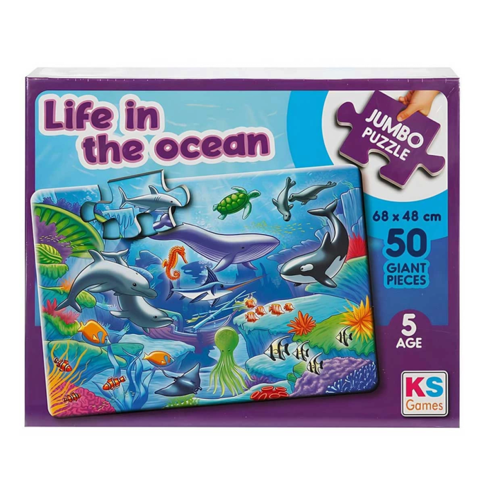 Ks Games Life In The Ocean 50 Parça