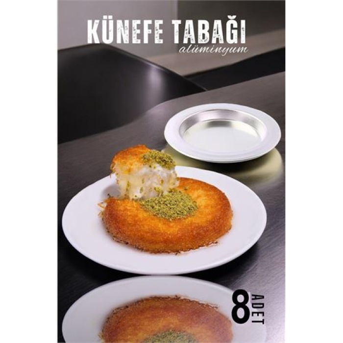 8 Adet Künefe Tabağı Seti 719632  Paket