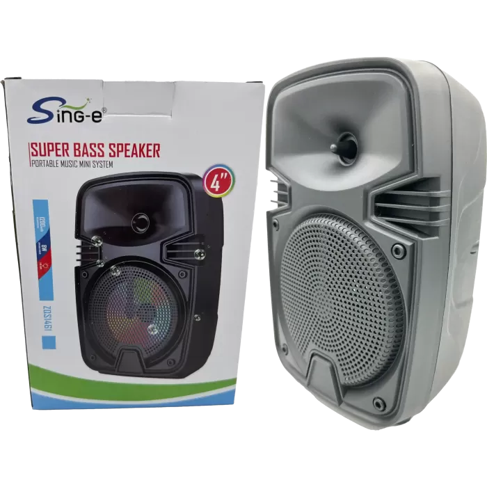 21 Cm Fm Bluetooth Super Bass Höparlör Sing-E Zqs1461