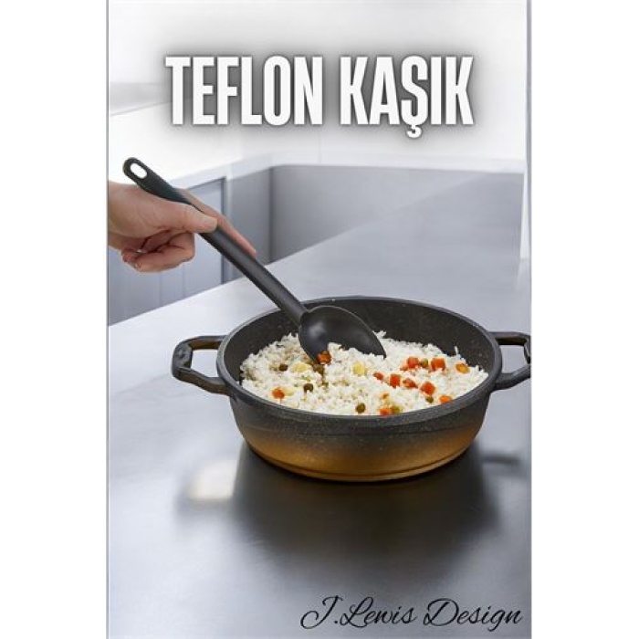 Teflon Büyük Kaşık J.lewis Design