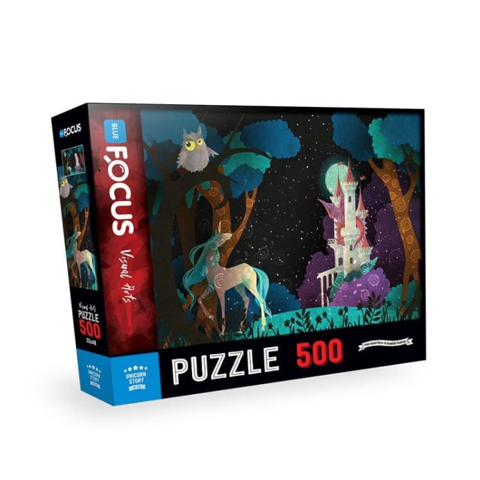 500 Parça Puzzle - Unicorn Story (Tek Boynuzlu At Hikayesi)