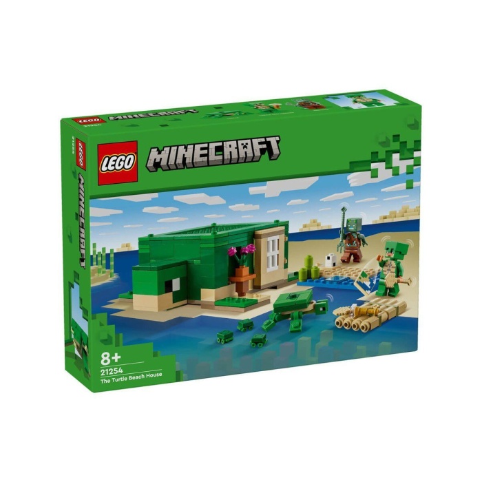 21254 ® Minecraft® Kaplumbağa Plaj Evi 234 Parça +8 Yaş