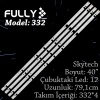 Fully Set-332 Tv Led Skytech 40