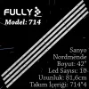 Fully Set-714 Tv Led Sanyo 42