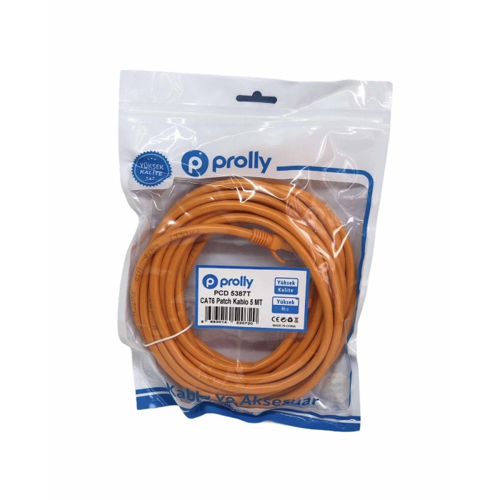 Prolly PCD 5387T CAT6 Patch Kablo 5 MT