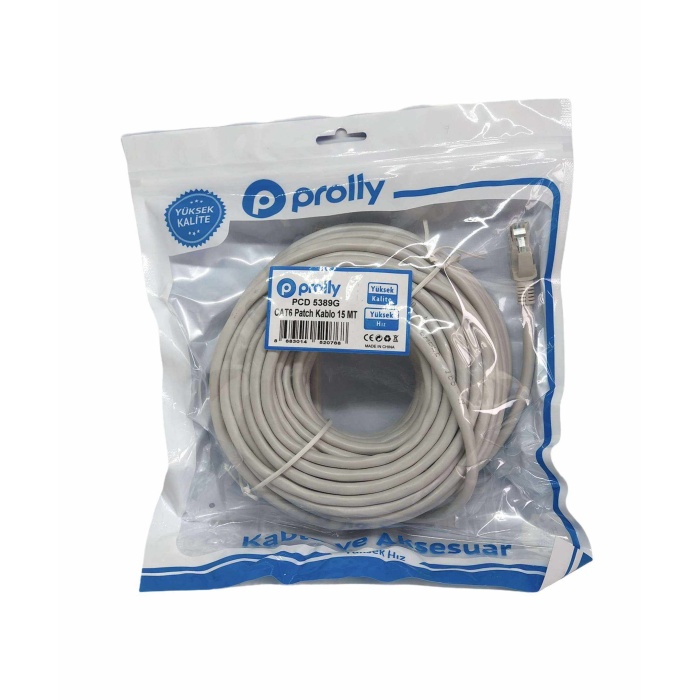 Prolly PCD 5389G CAT6 Patch Kablo 15 MT