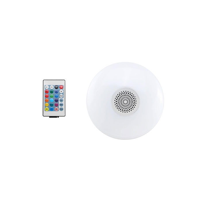 Hk ET-L0181RGB Bluetooth Hoparlör -  Led Lamba