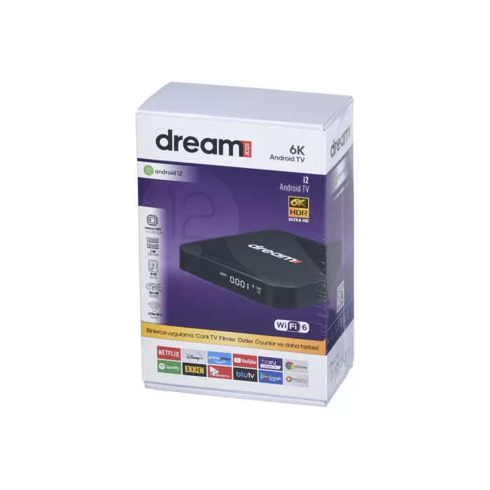 Dreamstar İ6 Android Tv Box 6K 4/64