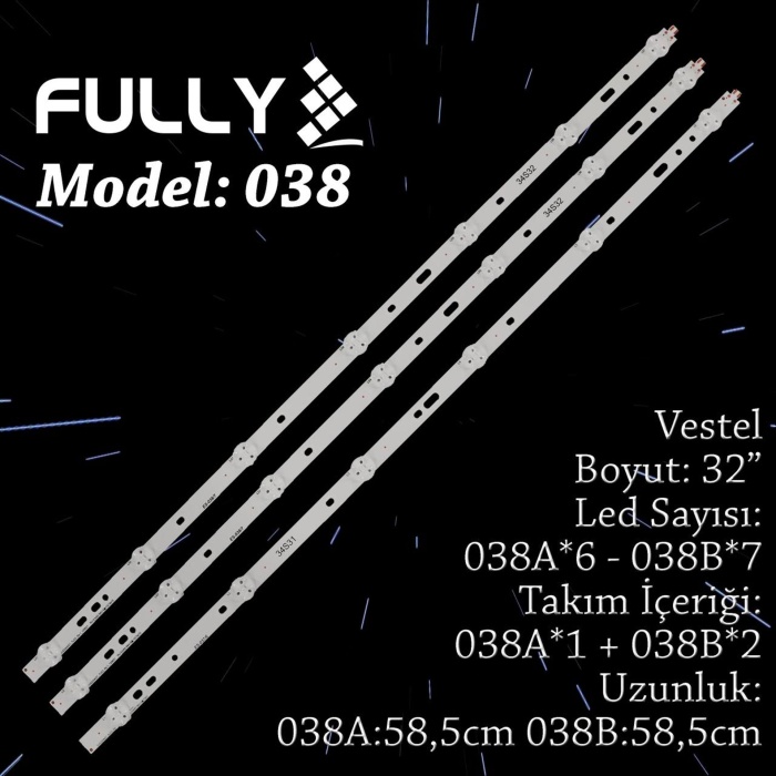 Fully Set-038 Tv Led Vestel 32 - 2040