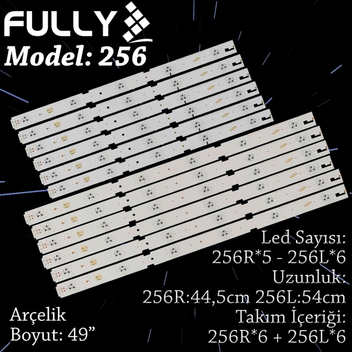 Fully Set-256 Tv Led Arçelik 49