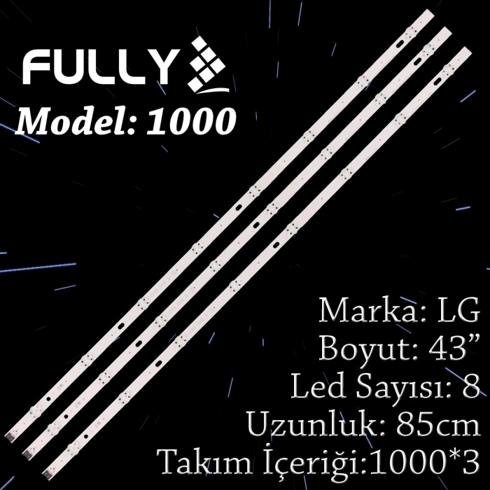 Fully Set-1000 Tv Led Lg 43