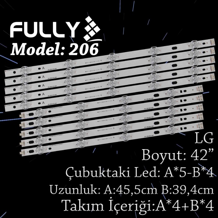 Fully Set-206 Tv Led Lg 42