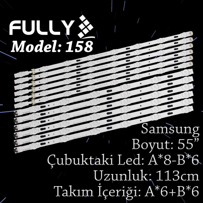 Fully Set-158 Tv Led Samsung 55