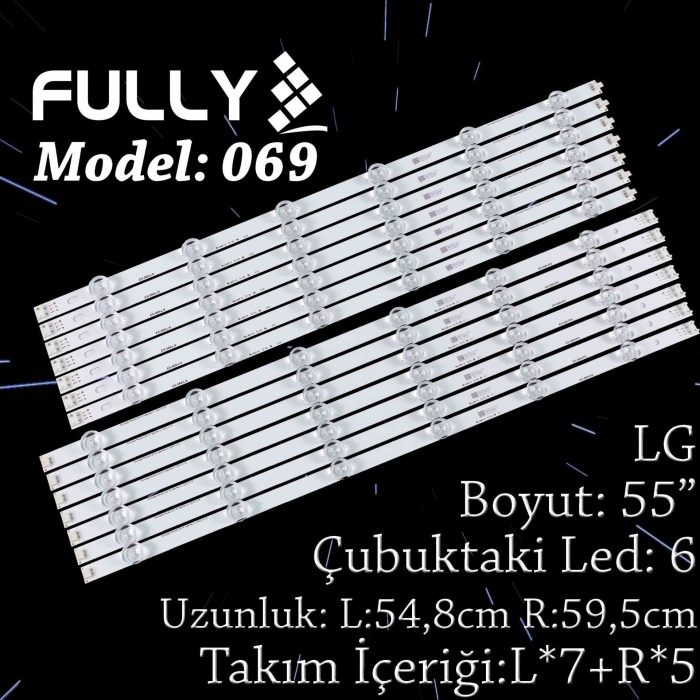 Fully Set-069 Tv Led Lg 55