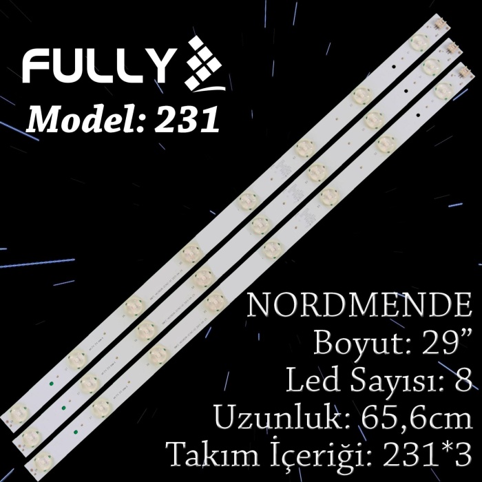 Fully Set-231 Tv Led Nordmende 29