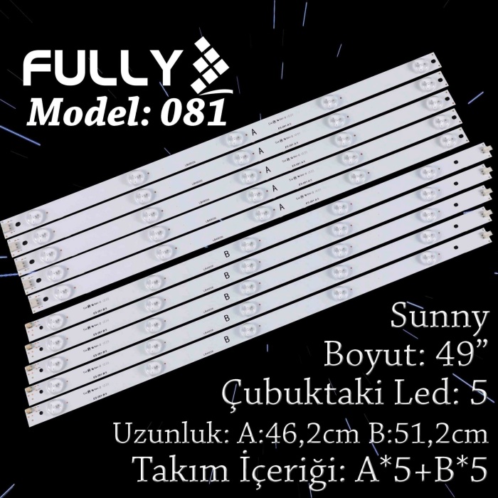 Fully Set-081 Tv Led Sunny 49