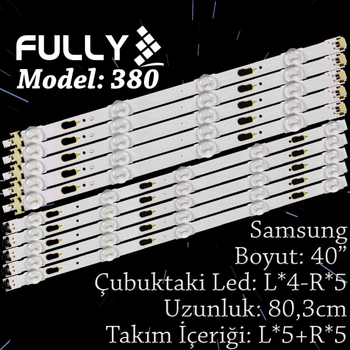 Fully Set-380 Tv Led Samsung 40