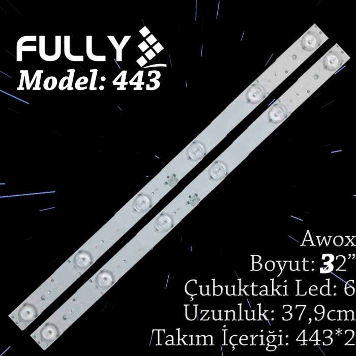 Fully Set-443 Tv Led Awox 32