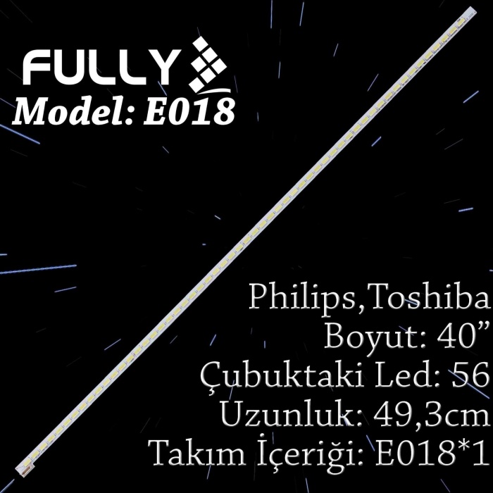 Fully Eled-018 Tv Led Toshıba 40