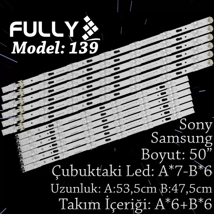 Fully Set-139 Tv Led Samsung 50