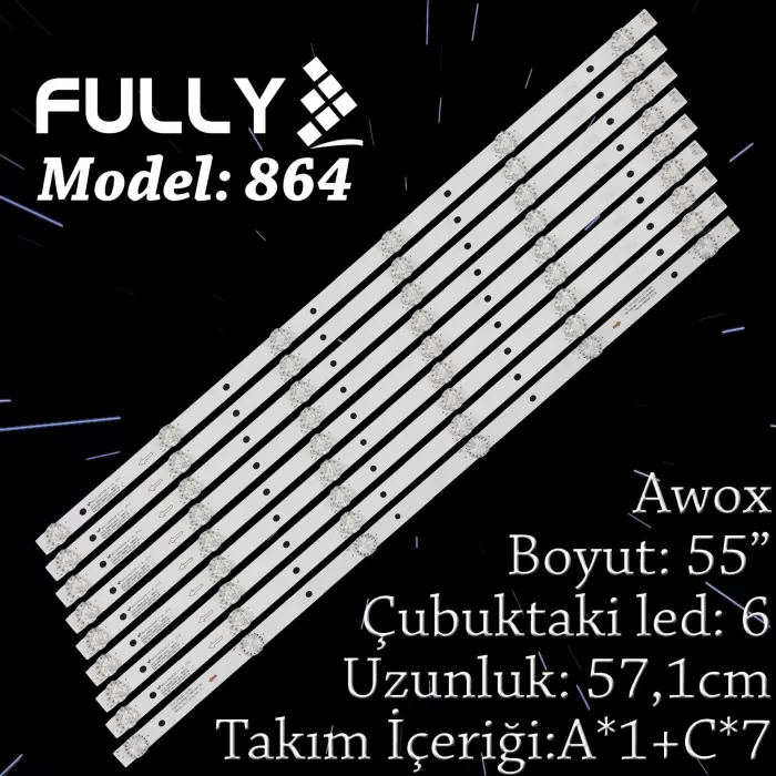 Fully Set-864 Tv Led Awox 55