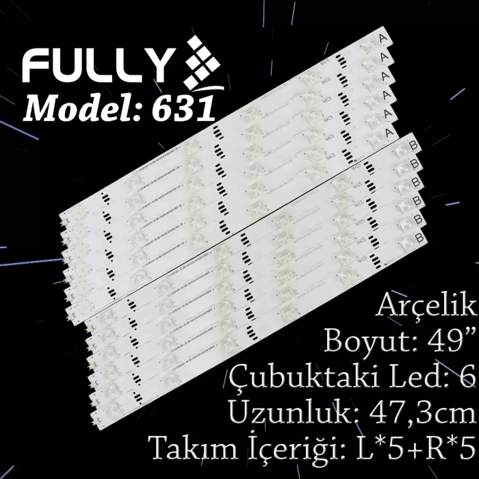 Fully Set-631 Tv Led Arçelik 49