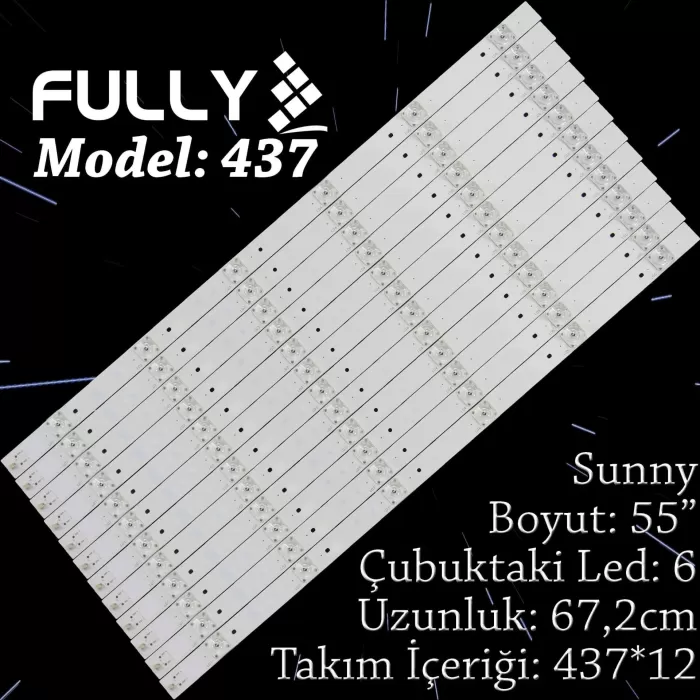 Fully Set-437 Tv Led Sunny 55