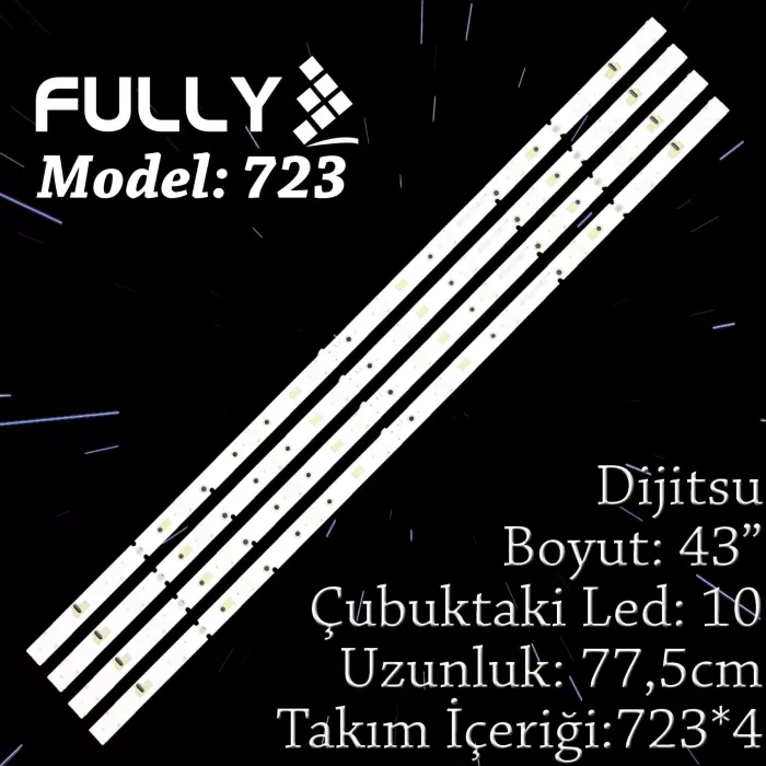 Fully Set-723 Tv Led Dijitsu 43