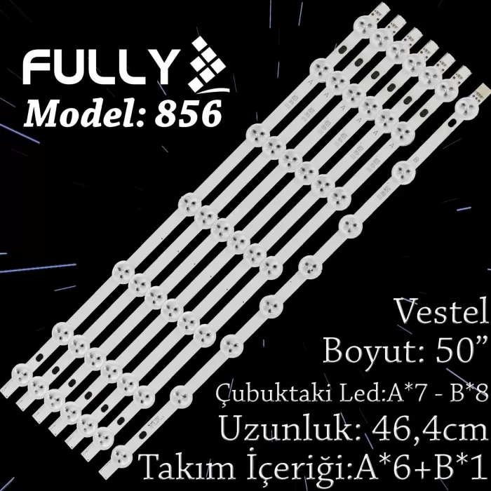 Fully Set-856 Tv Led Vestel 50