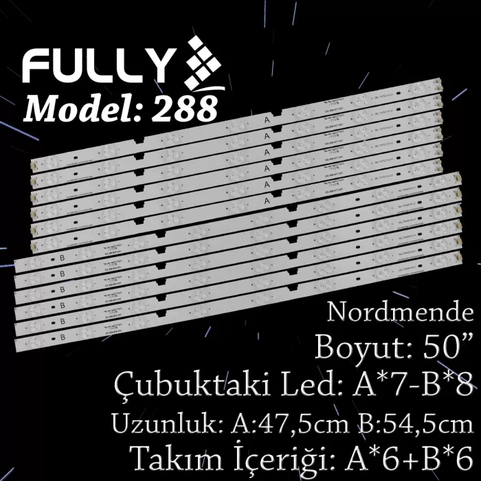 Fully Set-288 Tv Led Sanyo 50