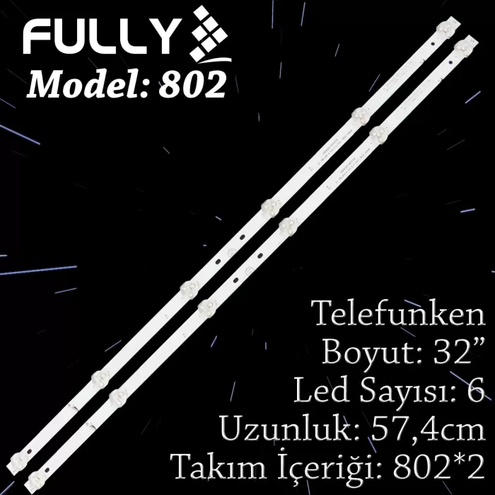 Fully Set-802 Tv Led Telefunken 32