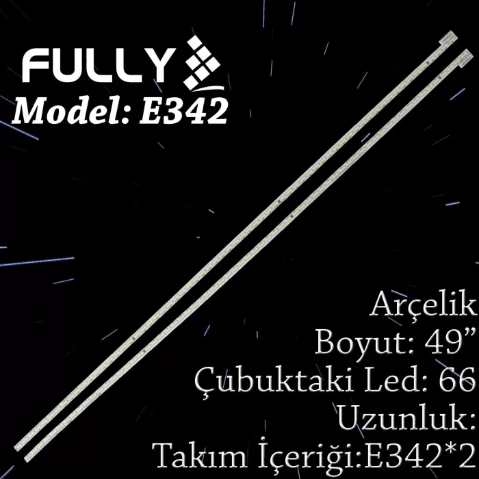 Fully Eled-342 Tv Led Arçelik 49