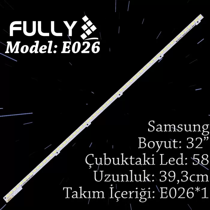 Fully Eled-026 Tv Led Samsung 32