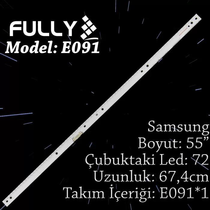 Fully Eled-091 Tv Led Samsung 55