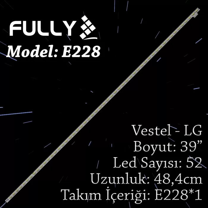 Fully Eled-228 Tv Led Vestel 39