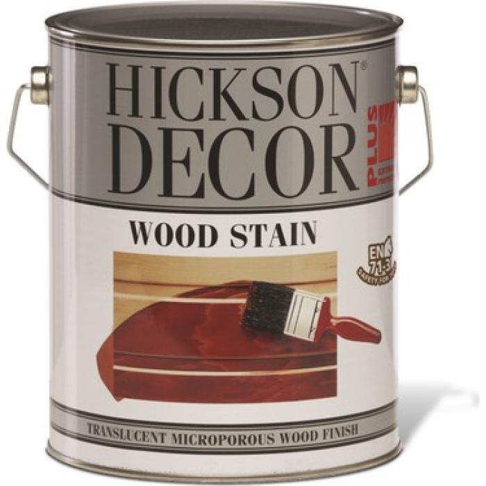 Hickson Dekor Plus Wood Stain Natural 2,5 Lt Ahşap Boyası Sovent Bazlı