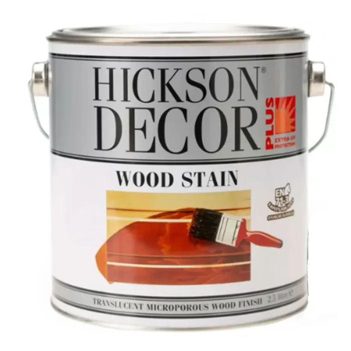 Hickson Dekor Plus Wood Stain Olive 2,5 Lt Ahşap Boyası Sovent Bazlı