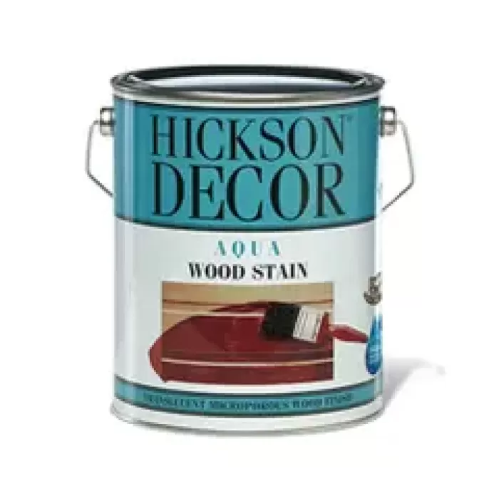 Hickson Decor Aqua Stain Walnut 5 lt Su Bazlı Ahşap Boyası