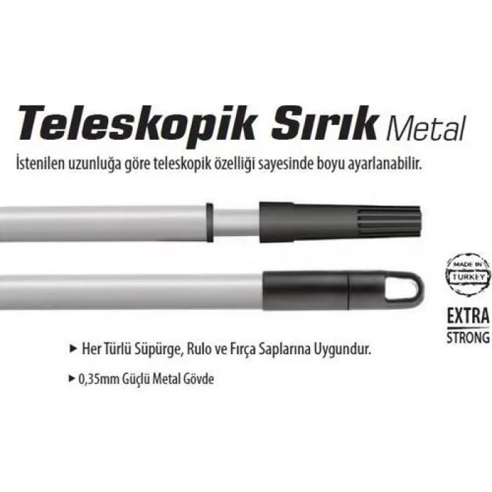 Sgs Teleskopik Metal 3Mt Sırık Sgs6203