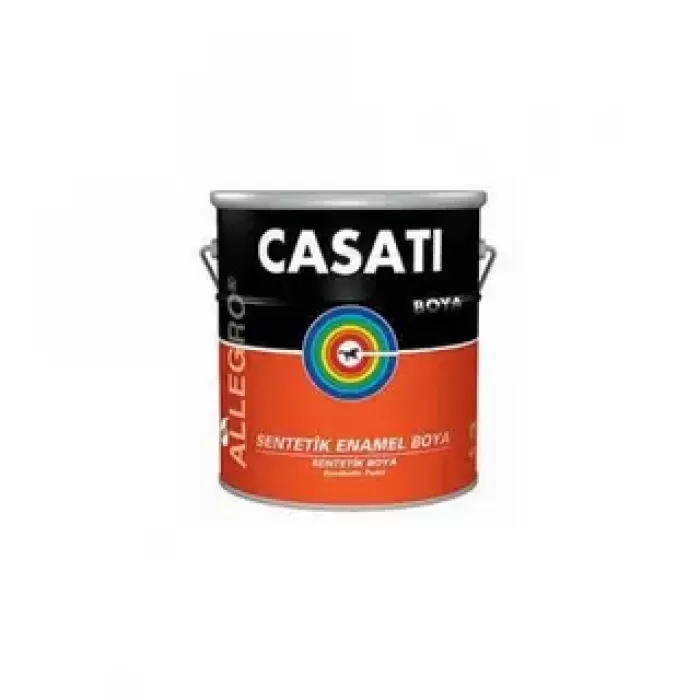 Casati 17.5 kg Siyah Sentetik Enamel Yağlı Boya