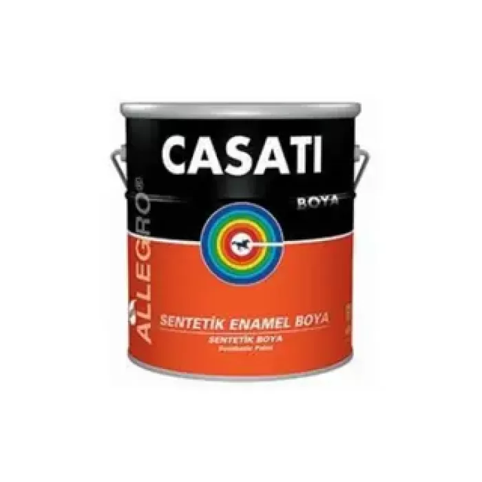 Casati Allegro Sentetik Enamel Açık Gri 2,5 kg