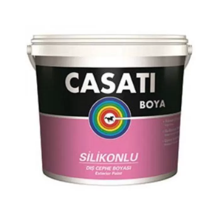 Casati Silikonlu Dış Cephe Boyası 2.5 LT Uludağ Çamı