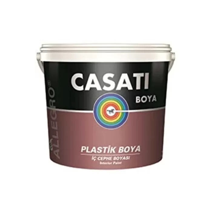 Casati Allegro Plastik 3.5 kg İç Cephe Duvar Boyası SİYAH