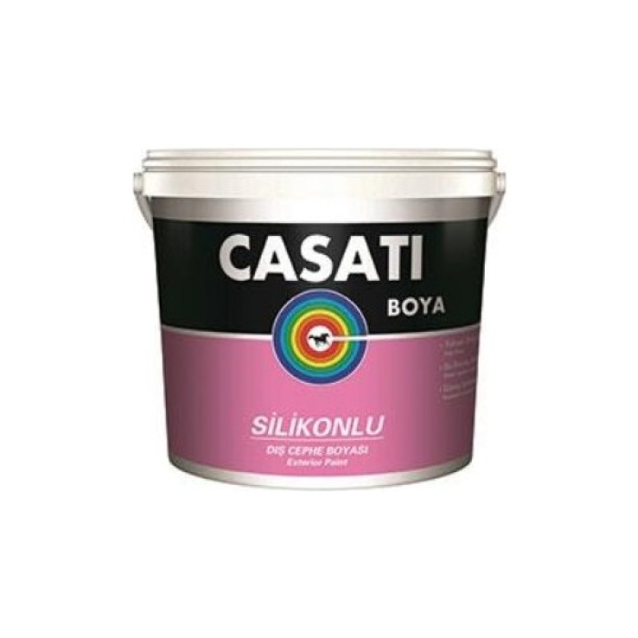 CASATI SİLİKONLU DIŞ CEPHE BOYASI NOVARO 2,5LT.