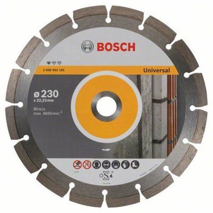 BOSCH KESİCİ DİSK STANDARD FOR UNIVERSAL 230 MM