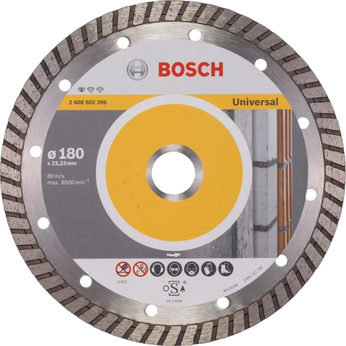 BOSCH KESİCİ DİSK STANDARD FOR UNIVERSAL TURBO 180 MM