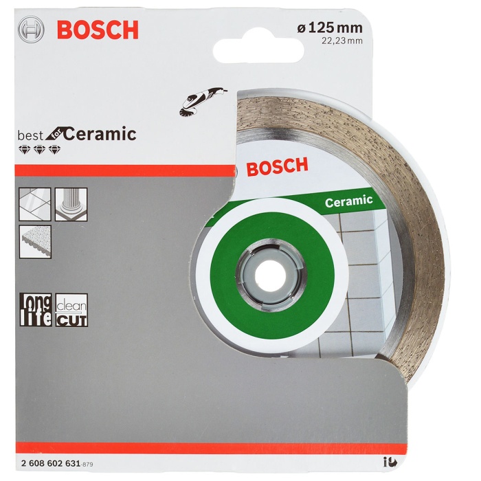 BOSCH KESİCİ DİSK BEST FOR CERAMIC 125 MM