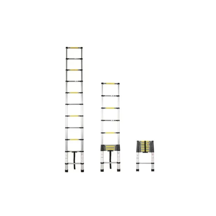 Ebax 2,6 mt 9 Basamaklı Teleskopik Merdiven